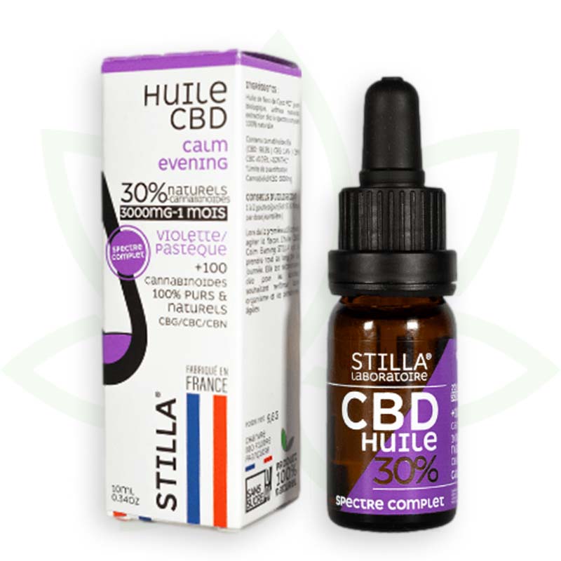 cbd mierīgs vakara eļļa 30 procenti 10ml pilna spektra stilla france mafrenchweed 7