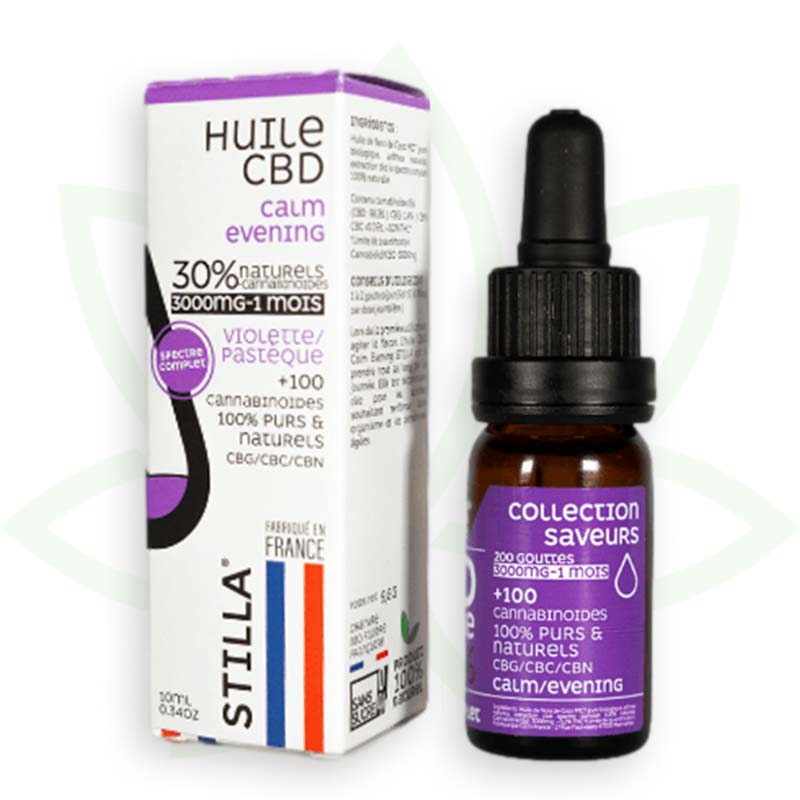 cbd mierīga vakara eļļa 30 procenti 10ml pilna spektra stilla france mafrenchweed 9