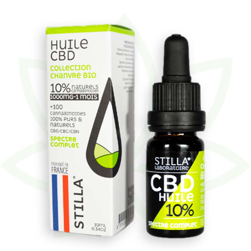 Cbd kaņepju eļļa 10 procenti 10ml pilna spektra stilla france mafrenchweed 1