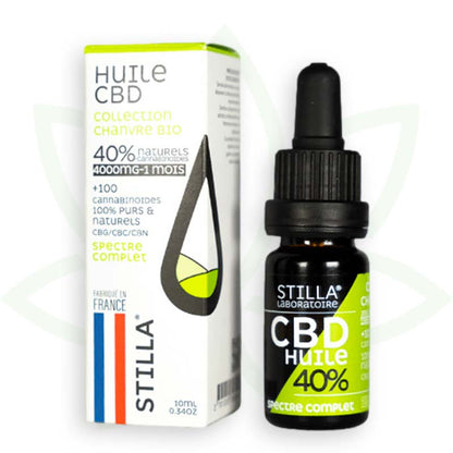 Cbd kaņepju eļļa 40 procenti 10ml pilna spektra stilla france mafrenchweed 10