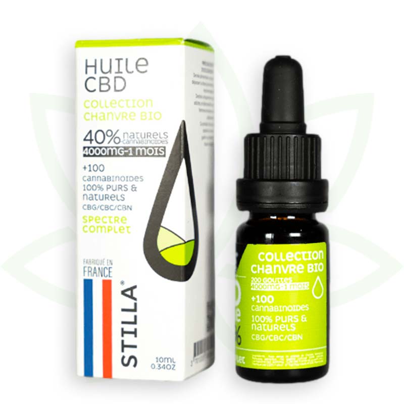 Cbd kaņepju eļļa 40 procenti 10ml pilna spektra stilla france mafrenchweed 12