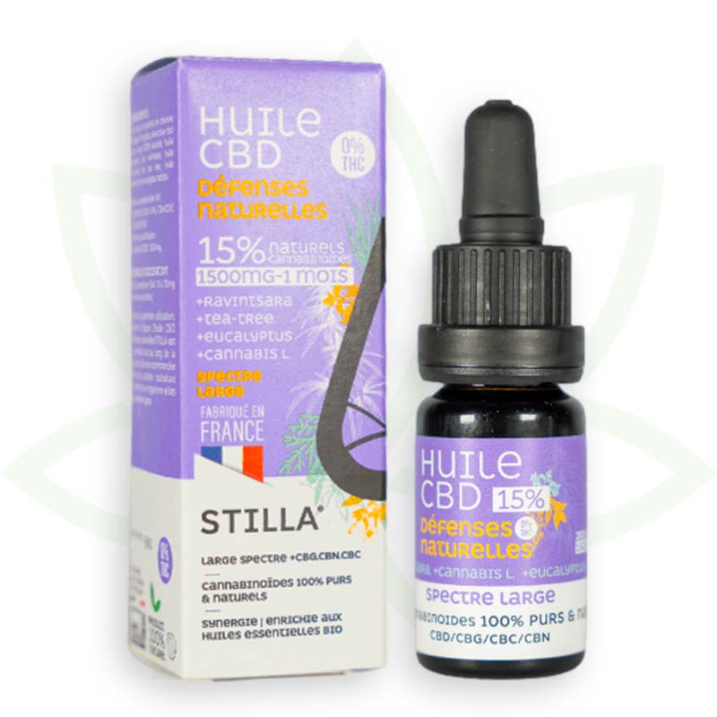 cbd dabiskās aizsardzības eļļa 15 procenti 10ml plaša spektra stilla france mafrenchweed 4