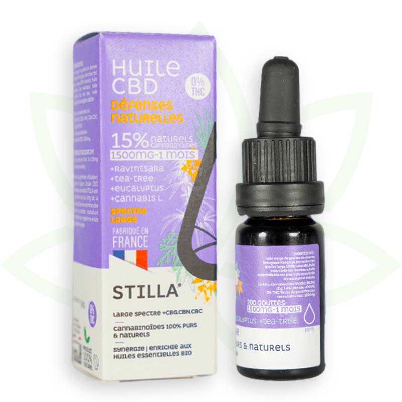 cbd dabiskās aizsardzības eļļa 15 procenti 10ml plaša spektra stilla france mafrenchweed 6