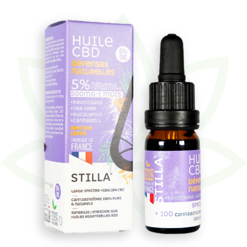 cbd dabiskās aizsardzības eļļa 5 procenti 10ml plaša spektra stilla france mafrenchweed 2