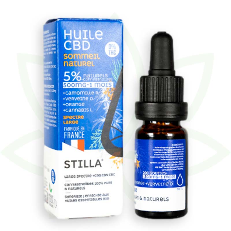 cbd eļļa dabiskais miegs 5 procenti 10ml plaša spektra stilla france mafrenchweed 3