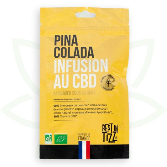 augu cbd pina colada infūzijas cbd organiskā atpūta tizz mafrenchweed 1